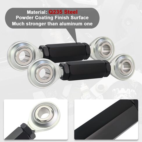 Xitomer - 4" Steel Lowering Links Kit Rear Suspension Adjustable Fit for CRF300L 2021 2022 CRF300 Rally Suspension Links Lowering Links Adjustable in Saudi Arabia