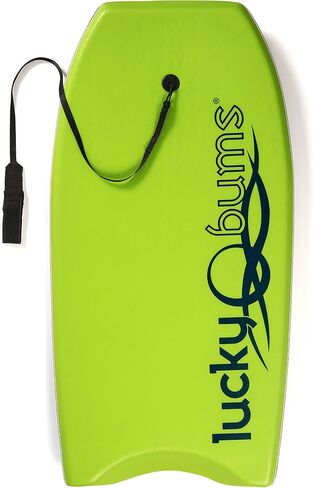 Lucky Bums Boogie Board for Kids and Adults - Body Boards for Beach, River, & Lake, Mini Wakeboard with EPS Core Slick Bottom and Leash in Kuwait