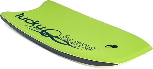 Lucky Bums Boogie Board for Kids and Adults - Body Boards for Beach, River, & Lake, Mini Wakeboard with EPS Core Slick Bottom and Leash in Kuwait