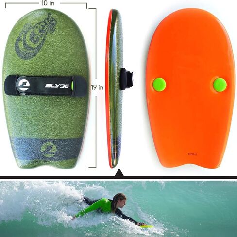 As Seen On Shark Tank! The Slyde Grom Soft Top Body Surfing Handboard/Handplane, Easy to Use, Fun to Master, Safe for for All Ages, Portable, Light Weight, Durable with Exceptional Buoyancy in Saudi Arabia
