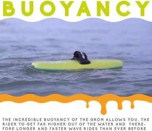 As Seen On Shark Tank! The Slyde Grom Soft Top Body Surfing Handboard/Handplane, Easy to Use, Fun to Master, Safe for for All Ages, Portable, Light Weight, Durable with Exceptional Buoyancy in Saudi Arabia