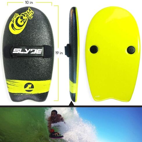 As Seen On Shark Tank! The Slyde Grom Soft Top Body Surfing Handboard/Handplane, Easy to Use, Fun to Master, Safe for for All Ages, Portable, Light Weight, Durable with Exceptional Buoyancy in Saudi Arabia