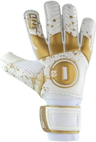 قفازات حارس المرمى N1 حورس 2.0 للأطفال. قفازات كرة القدم للشباب مع قطع سلبي ونخيل اللاتكس الألماني. قفازات حارس مرمى كرة القدم للأطفال مناسبة جدًا. in Kuwait