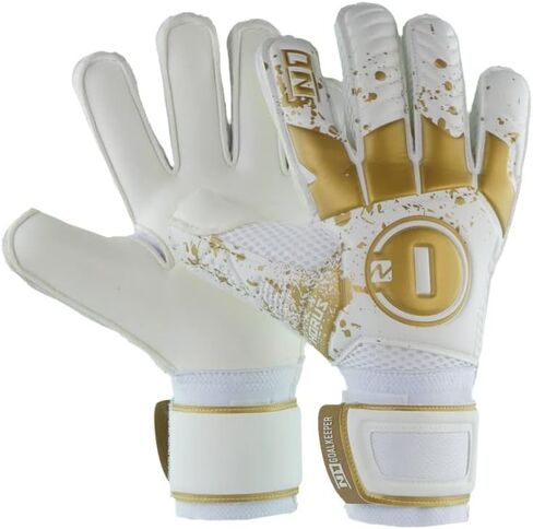 قفازات حارس المرمى N1 حورس 2.0 للأطفال. قفازات كرة القدم للشباب مع قطع سلبي ونخيل اللاتكس الألماني. قفازات حارس مرمى كرة القدم للأطفال مناسبة جدًا. in Kuwait