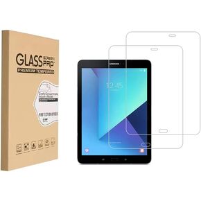 Screen Protector for Samsung Galaxy Tab S3 (9.7 inch) Tempered Glass Film Anti Scratch,Bubble Free,High Definition（2 Pack）