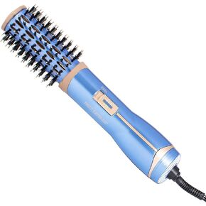 Conair Nano Titanium Ceramic Frizz Defense 1½" (38 mm) Compact Lightweight Hot Air Styling Curl, Straighten, Waver Brush - BC850