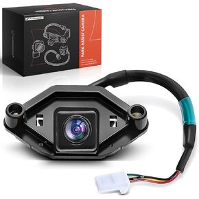 A-Premium Park Assist Camera Rear View Backup Reverse Camera Compatible with Select Nissan Model - 2017-2022 Rogue Sport - Replace# 284424EA0B