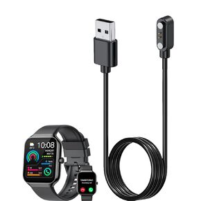 Smart Watch Charger for Jugeman P99 3.3Ft/100cm 2 Pin USB Portable Magnetic Charging Cable Cord for Jugeman P99 Smart Watch