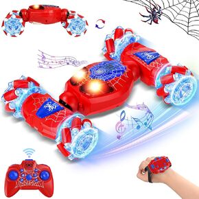 Gesture RC Cars Car - Best Gifts for Boys 6-12 Years Old 360°Rotating 4WD Remote Control Transform 2.4Ghz Hand Controlled Car Birthday Presents for Boys Kids