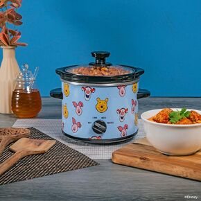 Uncanny Brands Bob Ross 2 Quart Slow Cooker- Happy Little Tree Appliance
