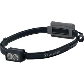 Ledlenser NEO3 Headlamp, 400 Lumen, Separate Flood and Spot Light, Red Rear Light (Black) in Kuwait