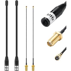 2 pcs 915 mhz Antenna Meshtastic Antenna Long Range Soft Whip Antenna meshtastic Devices 17cm Omni SMA Male