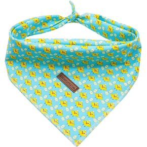 Elegant little tail Dog Bandana, St. Patrick's Day 1PC Washable Dog Scarf Female or Male Square Dog Bib Kerchief Scarf Adjustable Pet Bandana for Medium Large Dogs