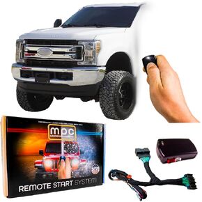 MPC Plug N Play Remote Start Compatible with 2017-2019 Ford F-250 SD |Gas| |Key to Start| Factory Key Fob Activated