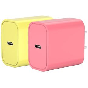 كتلة شاحن USB، 4 عبوات شحن 2.1 أمبير شاحن حائط USB مزدوج المنفذ، مقابس حائط مع منافذ USB لهواتف iPhone وSamsung Galaxy وiPad والكمبيوتر اللوحي وهواتف Android