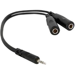 Rockville RC135TRS 3.5mm Male to Dual 1/4" TRS Female Headphone Splitter Cable
