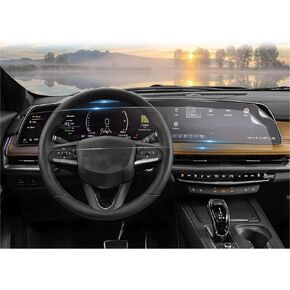 (2PCS) Screen Protector for Cadillac Lyriq (2023 2024 2025), CT5 (2025), OPTIQ (2025), XT4 (2024) 33"Instrument Navigation All-in-One DISPLAY Screen Cover, Lyriq / CT5/ OPTIQ/ XT4 Accessories, Nano Film Pack of 2
