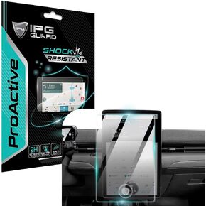 IPG ProActive Made for Ford Mustang 2021-2024 Mach-E / 2022-2024 F-150 Lightning - Expedition 15.5 Inch Display 9H Hardness Screen Protector Nano Ceramic Film Ultra Responsive High Clarity Anti Scratch Smudge Guard for Mach-e