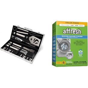 Cuisinart CGS-5020 BBQ Tool Aluminum Carrying Case, Deluxe Grill Set, 20-Piece