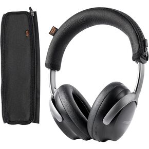 Desing Wish QuietComfort Ultra Headband Cover Compatible with Bose QuietComfort Ultra Headphones Thicker Sports Fabric Replacement Headband Cushion Pad Cover Headphone Headband Protector (Grey)