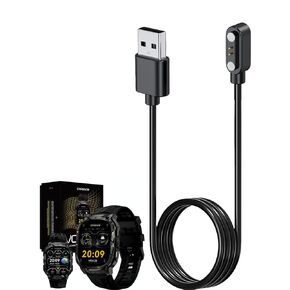 Smart Watch Charger for CARBINOX Vortex 3.3Ft/100cm 2 Pin USB Portable Magnetic Charging Cable Cord for CARBINOX Vortex Smart Watch