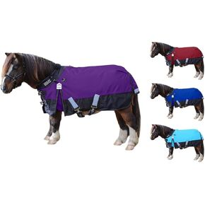 Derby Originals Nordic-Tough 600D Medium Weight Winter Mini Horse Pony Turnout Blanket 200G Thick Insulation Triple Layer