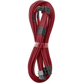 CableMod RT-Series Pro ModMesh Sleeved 12VHPWR 90° StealthSense PCI-e Cable for ASUS/Seasonic/Phanteks - Variant B (Carbon, 16-pin to Dual 8-pin, 60cm)
