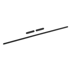 3pcs Bottom Cover Rubber Feet Strips Replacement for Lenovo ideapad 3-15ADA6 82KR/3-15ALC6 82KU/3 15ABA7/3 15IAU7/3-15ITL6 Laptop Bottom Case Non-Skid Silicone Bumper Rubber Foot Strip Grey