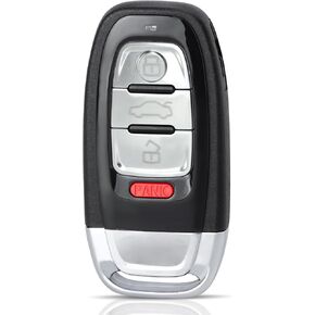 Replacement Smart Prox Keyless Entry Remote Key Fob for Audi A4 A5 Q5 2010 2011 2012 2013 2014 2015 2016 (Not Work with Comfort Access)