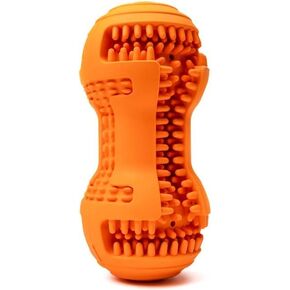 Fillable Dog Toy, Teeth Cleaning Use with Peanut Butter or Toothpaste, Aggressive Chewers , Fillable Dog Chew Toy Dental Teeth Cleaning, Indestructible Dog Toy, Dog Toothbrush Toy, Pupsicle
