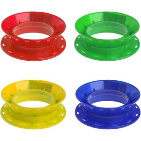 Fishing Line Coiling Plate Plastic Handle Wire Winding Circular Main Coil Board, 36g
