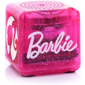 Bitty Boomers Mattel: Barbie - Barbie with Glitter - Bitty Box 1.3 Inch Keychain Bluetooth Speaker