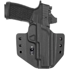 Tulster OWB Contour Holster in Right Hand fits: Sig Sauer P365 Fuse | Optic Compatible Outside The Waistband Concealed Carry Kydex Holster