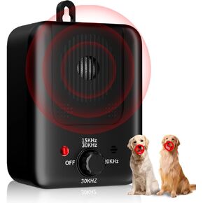 جهاز مضاد للنباح، 3 أوضاع بالموجات فوق الصوتية لجهاز مضاد للنباح للكلاب، أجهزة ردع نباح الكلاب القابلة لإعادة الشحن بطول 33 قدمًا، صندوق التحكم في نباح الكلاب في الأماكن المغلقة والخارجية، كاتم صوت إيقاف نباح الكلاب، جهاز مضاد للنباح in Kuwait