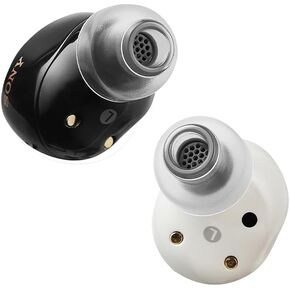 AZLA SednaEarfit Crystal Standard 2 - Earbud Tips for Wireless Headphones - Noise Canceling Earbuds Replacement Tips Eartips Compatible with Sony WF-1000XM5, Beats, Sennheiser, Jabra (3 Pair, M-ML-L)