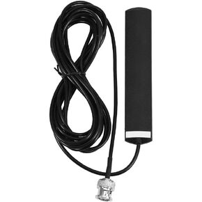 Wendry Radio Antenna, 30MHz -1200MHz Wideband Scanner Mobile Radio Antenna Glass Mount w/BNC Connector Easy to Carry