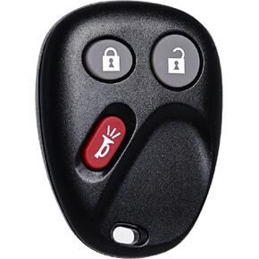 Keyless Entry Remote Control Key Fob Replacement Fits for Chevy Silverado 1500 2500 HD 2003 2004 2005 2006 Avalanche Equinox SSR Suburban Tahoe GMC Sierra Yukon XL Hummer H2 Cadillac Escalade LHJ011