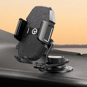 Phone Holders for Car Dashboard & Tesla Screen,[Foldable Aluminum Alloy Arm] Car Mount for iPhone, Samsung, Durable Car Phone Holder Mount, Car Accessories for 4.7''-6.9'' Phone