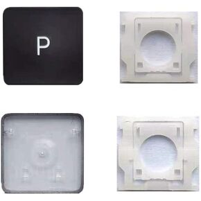 Replacement Individual P Key Cap and Hinges are Applicable for MacBook Pro/Air A2141 A2251 A2289 A2179 A2337 A2338 A2442 A2485 A2779 A2780 A2941 A2918 A2992 A2681 A2941 2019-2023 Year