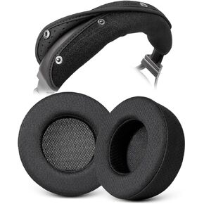 Cooling Gel Replacement Ear Pads Cushion and Headband Cover for Corsair Virtuoso RGB Wireless SE XT Gaming Headset, Headphones Protector, Easy Installation, Premium Material & Black