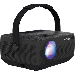 Core Innovations HD Portable LCD Home Theater Projector with Rechargeable Battery