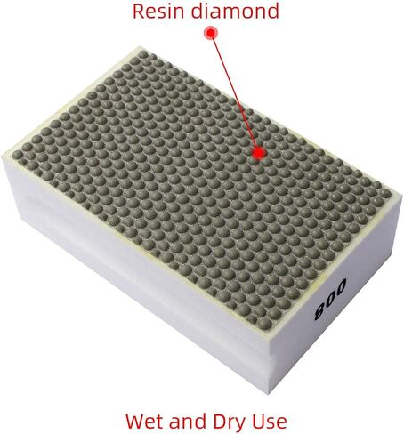 Diamond hand polishing pad is bright and has long service life. It is suitable for granite, glass, ceramics and marble (200 GRIT) in Saudi Arabia