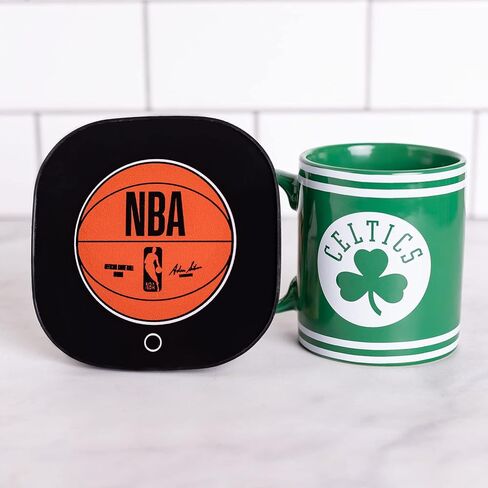 Uncanny Brands NBA Los Angeles Lakers Logo Mug Warmer with Mug – Keeps Your Favorite Beverage Warm - Auto Shut On/Off in Kuwait
