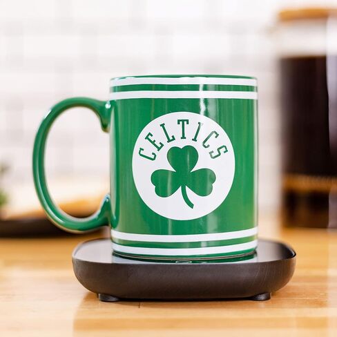 Uncanny Brands NBA Los Angeles Lakers Logo Mug Warmer with Mug – Keeps Your Favorite Beverage Warm - Auto Shut On/Off in Kuwait