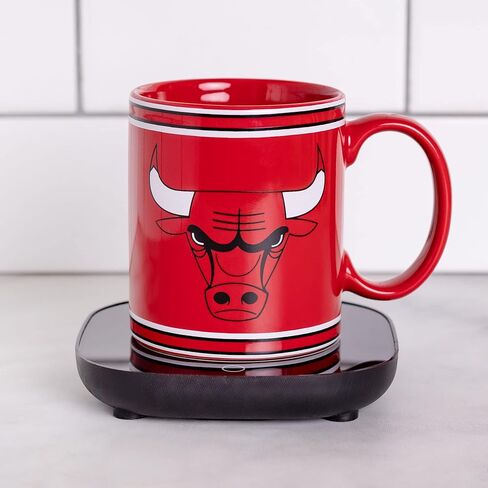 Uncanny Brands NBA Los Angeles Lakers Logo Mug Warmer with Mug – Keeps Your Favorite Beverage Warm - Auto Shut On/Off in Kuwait