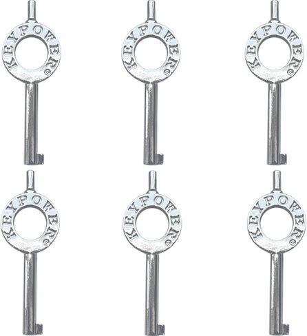 KeyPower (6) مفتاح الأصفاد لـ Smith & Wesson S&W Model 100, 300, 1850, 1900، مفاتيح الأصفاد اليدوية لإنفاذ القانون العالمي مع حلقة مفاتيح in Kuwait