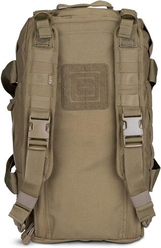 5.11 حقيبة ظهر تكتيكية كبيرة من القماش الخشن للسفر، Molle Rush LBD XRAY 106L، Kangaroo، Style 56295ABR in Kuwait