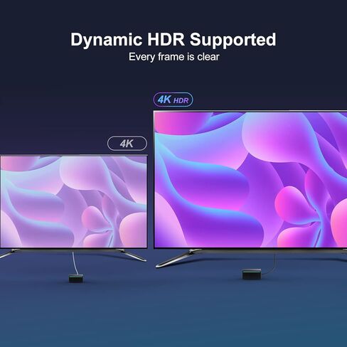 كابل WEWATCH HDMI 2.0 بطول 16.5FT 18 جيجابت في الثانية لجهاز العرض TV Box Xbox PS5 Roku Fire TV وما إلى ذلك كابل HDMI 28/30AWG مجدول إيثرنت فائق السرعة 4K@60 هرتز 1080P 3D HDR يدعم كابل HDMI in Kuwait