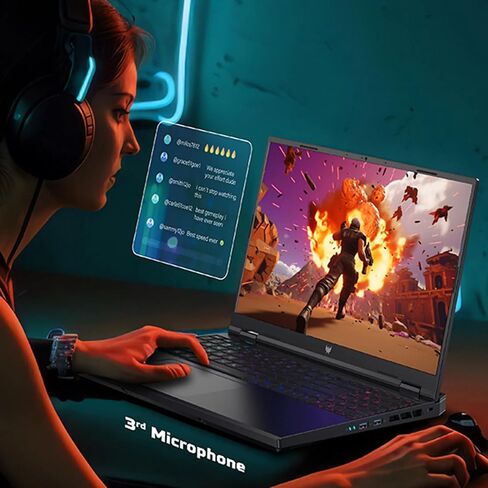 acer Predator Helios-Neo Gaming Laptop - Intel 24-Core i9-14900HX CPU, 16" 165Hz WUXGA Display, GeForce RTX 4060, Backlit KB, Win 11 Pro&2024 Office Lifetime, cefesfy Accessories(64GB DDR5 | 4TB SSD) in Saudi Arabia