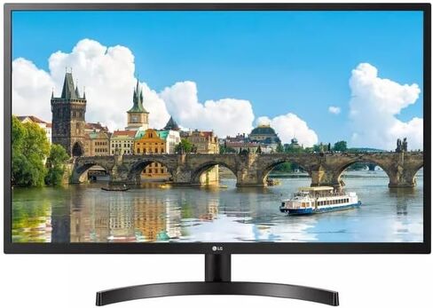 شاشة إل جي 32 بوصة HDMI VGA AMD FreeSync™ IPS FHD مع مثبت أسود (1920x1080) - 32MN50W-B in Saudi Arabia